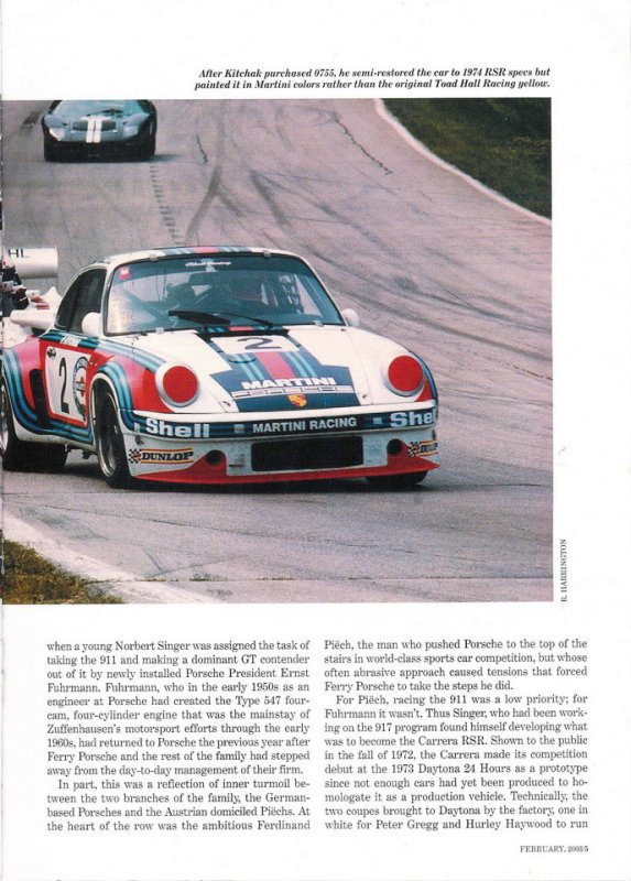 Panorama Article (Feb/2003) 73 RSR 911.360.0755 - Page 4