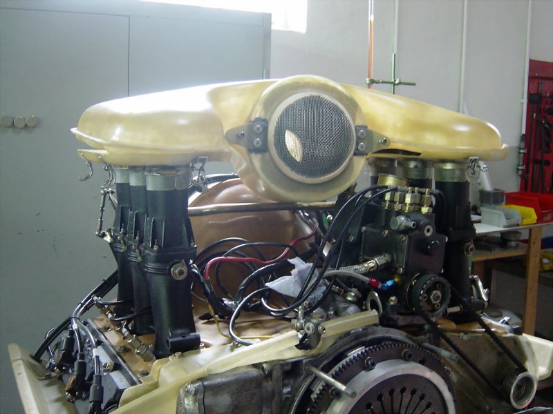 Air-Cleaner for High-Butterfly Induction - 2.8 RSR Engine