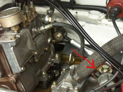 911 RSR Engine BOSCH MFI Pump Oil-Pressure Fitting - Photo 2