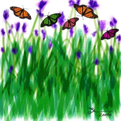 Butterflies & FlowersWk2, Ex2/2