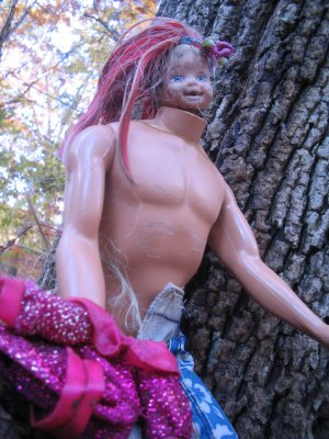 weird thing in the woods