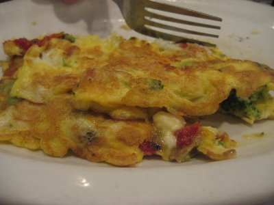 vince's greek omelette