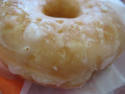 vinces glazed doughnut.