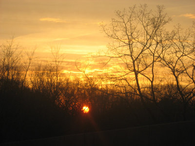 sunrise on route 78