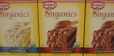 organic chocolate icing