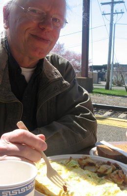 dining with vince at the millington train station