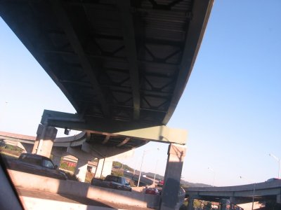 under the overpass