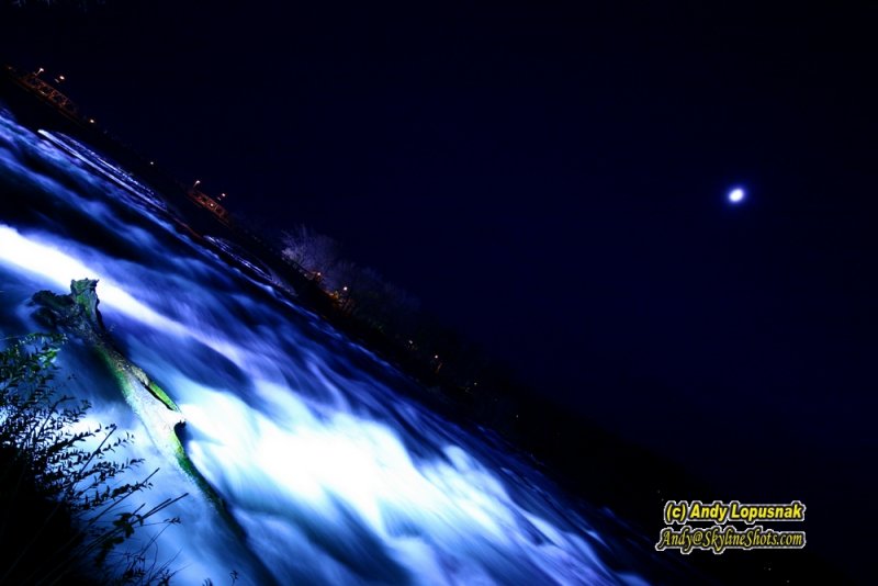 Niagara Falls at Night