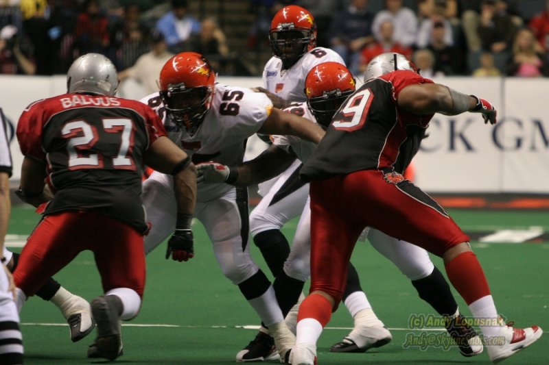 New York Dragons QB Rohan Davey