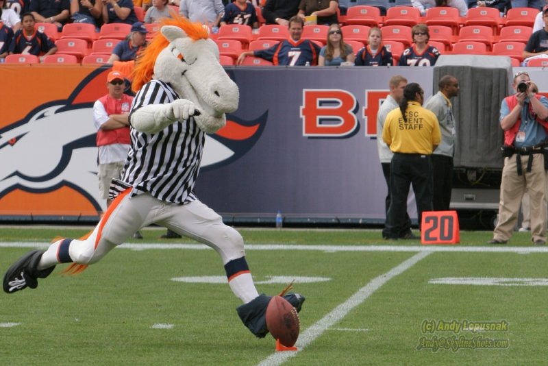 Denver Broncos mascot