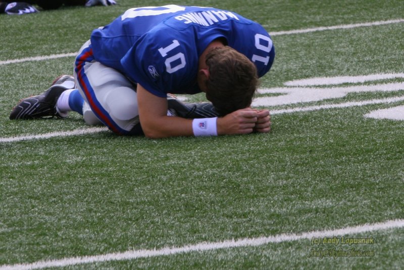 New York Giants QB Eli Manning
