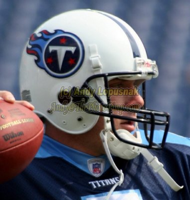 NFL Tennessee Titans QB Kerry Collins