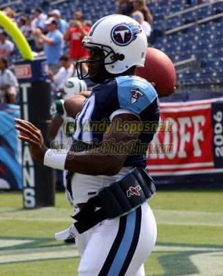 NFL Tennessee Titans QB Vince Young