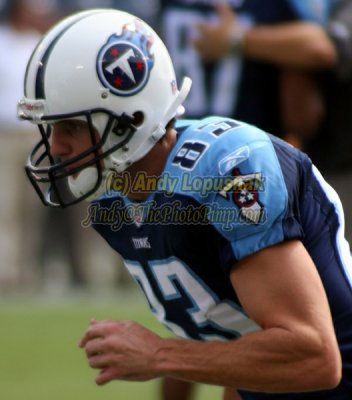 NFL Tennessee Titans WR Drew Bennett