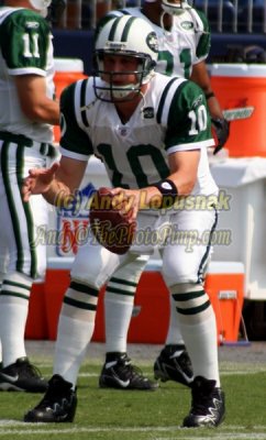 NFL New York Jets QB Chad Pennington