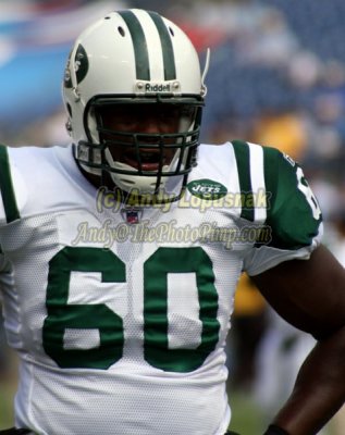 NFL New York Jets offensive lineman D'Brickashaw Ferguson -- 2006 1st Round Draft Pick