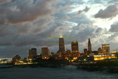 Cleveland, Ohio from Edgewater Park