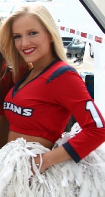 NFL Houston Texans cheerleader