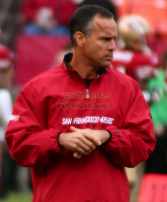 San Francisco 49ers head coach Mike Nolan