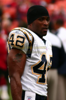 San Diego Chargers cornerback Clinton Hart (former AFL player for Tampa Bay Storm)