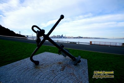 Downtown San Francisco from Treaure Island
