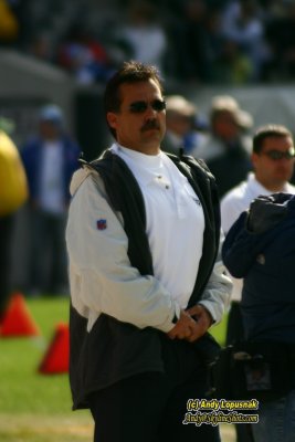 Tennessee Titans head coach Jeff Fisher - he won his 100th NFL game this day