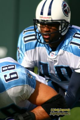 NFL Tennessee Titans quarterback Vince Young