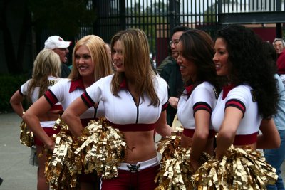 San Francisco 49ers cheerleaders