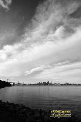 Downtown San Francisco from Treasure Island