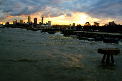 Cleveland, Ohio from Edgewater Park