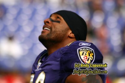 NFL Baltimore Ravens linebacker Ray Lewis