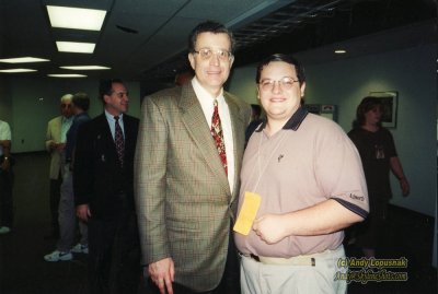 Me with NFL commissioner Paul Tagliabue