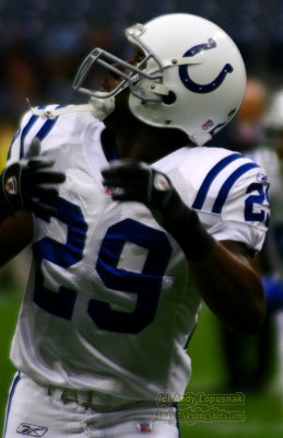 NFL Indianapolis Colts RB Joseph Addai