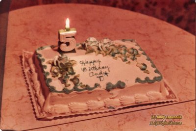 Happy 5th birthday Andy