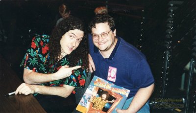 Me with Weird Al Yankovic