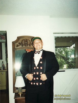 Andy's high school senor prom - 1995