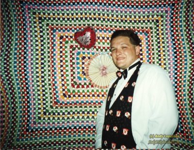 Andy's high school senor prom - 1995