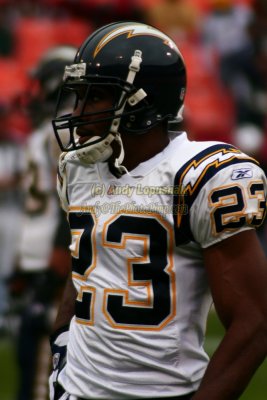 San Diego Chargers CB Quentin Jammer
