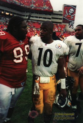 Warren Sapp and Kordell Stewart