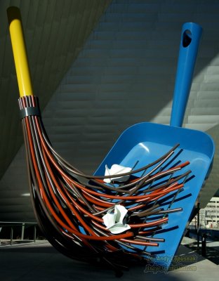 Big Sweep by Claes Oldenburg & Coosje van Bruggen - Denver Art Museum