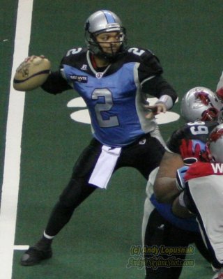 Kansas City Brigade QB Raymond Philyaw