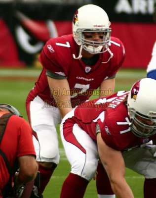 Arizona Cardinals quarterback Matt Leinart
