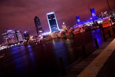 Jacksonville at Night