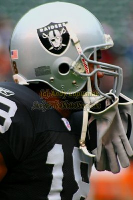 Oakland Raiders WR Randy Moss