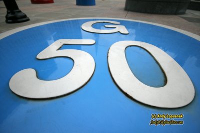 Giant Bingo game piece