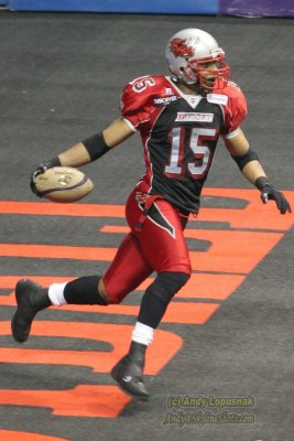 Grand Rapids Rampage WR Chuck Wesley