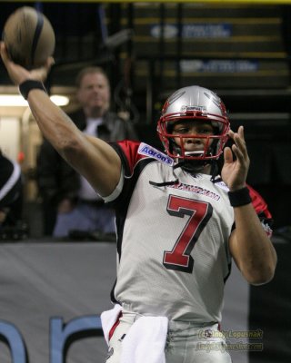 Grand Rapids Rampage QB Michael Bishop