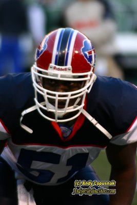 Buffalo Bills linebacker Takeo Spikes