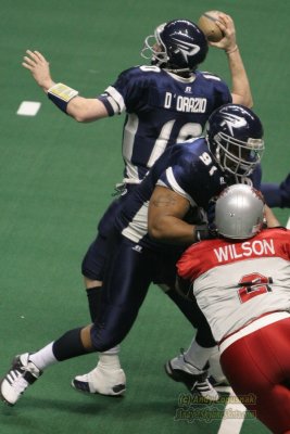 Chicago Rush QB Matt D'Orazio