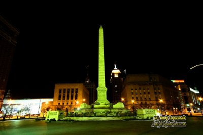 McKinley Monument at Night